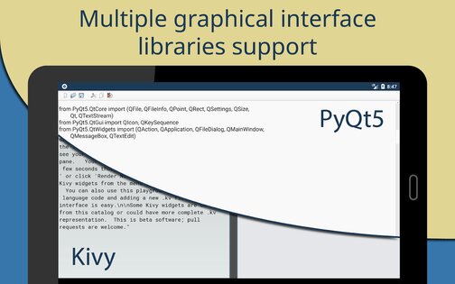 Pydroid 3 – IDE for Python 6.3. Скриншот 11