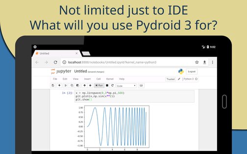 Pydroid 3 – IDE for Python 6.3. Скриншот 16