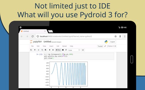 Pydroid 3 – IDE for Python 7.2. Скриншот 16