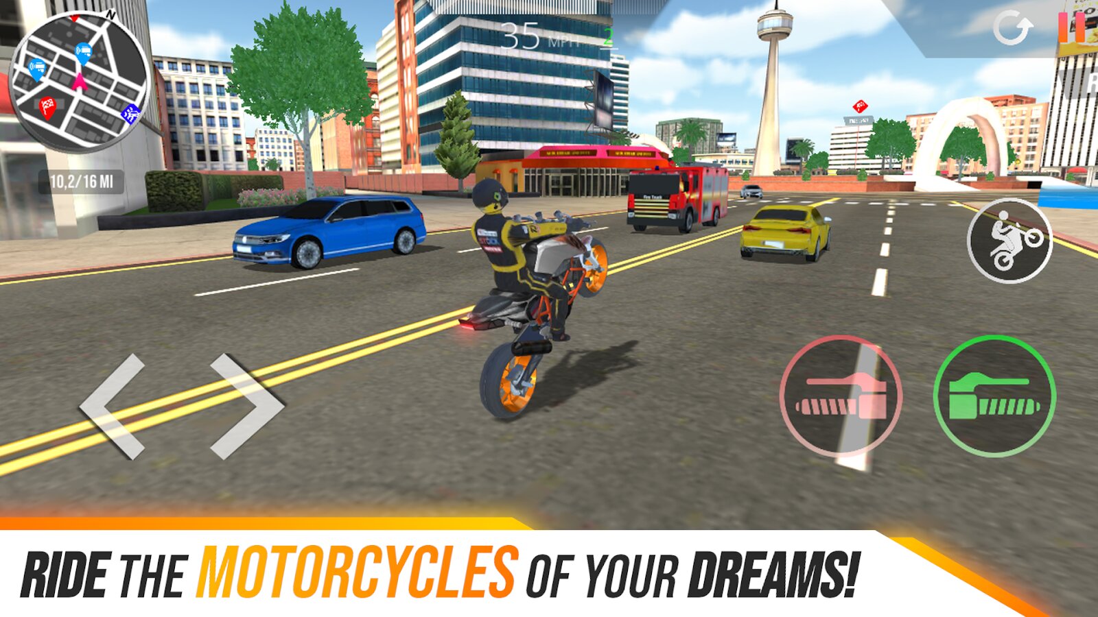 Motorcycle simulator