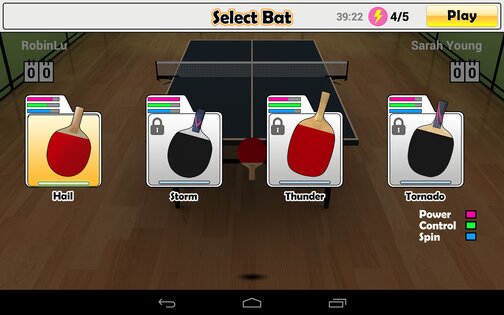 Virtual Table Tennis 2.3.6. Скриншот 17