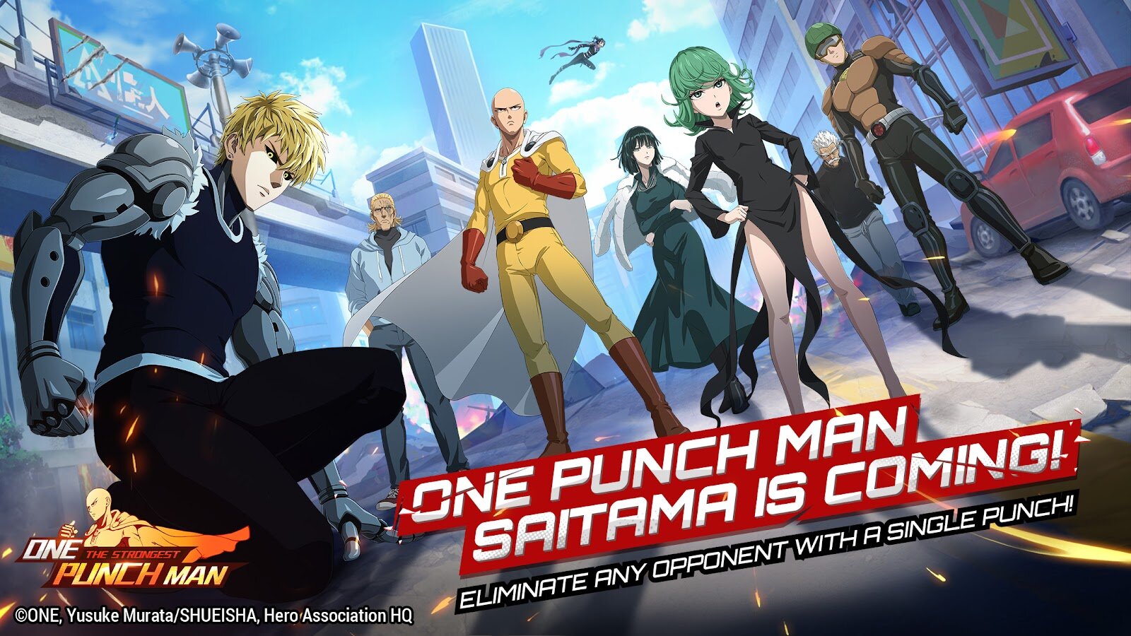 Скачать One Punch Man - The Strongest 1.5.9 для Android