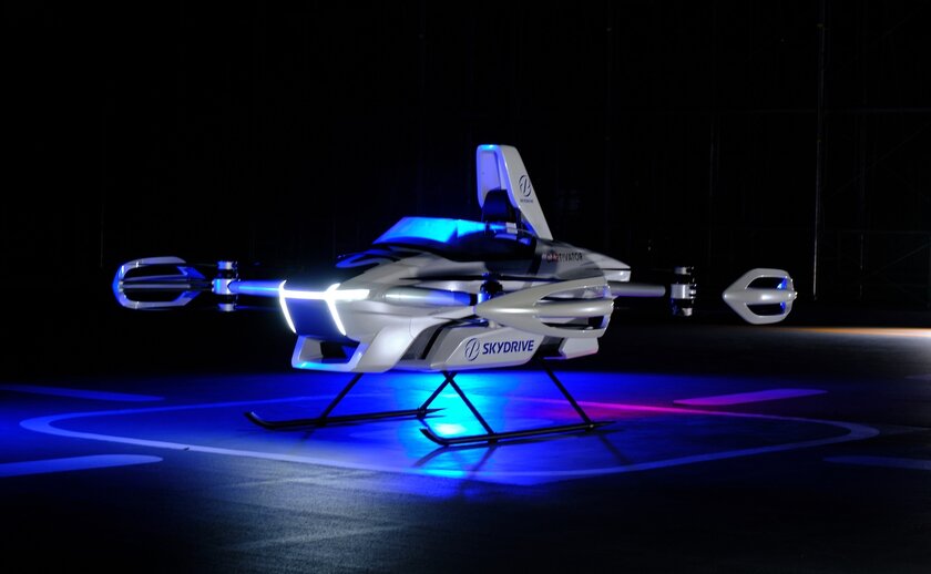 Suzuki будет разрабатывать летающие автомобили вместе со SkyDrive