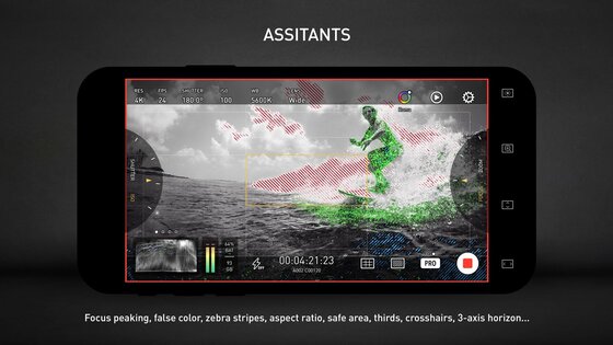 Protake – кинокамера для смартфона 3.0.17. Скриншот 4