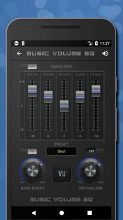 Music Volume EQ 7.0. Скриншот 2