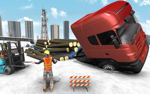 Euro Truck Driving Simulator 1.09. Скриншот 6