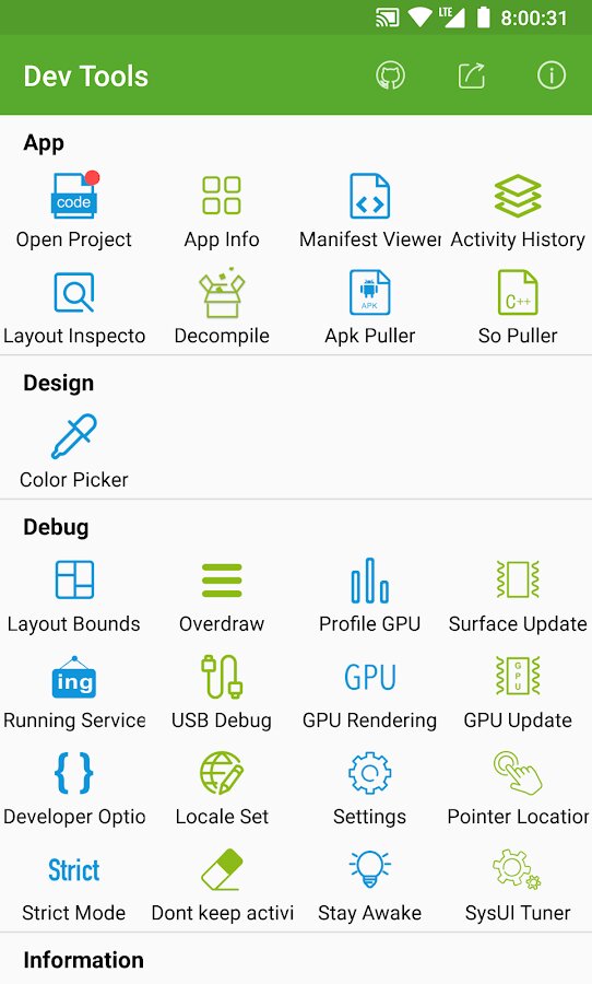 Скачать Dev Tools 7.1.0 для Android