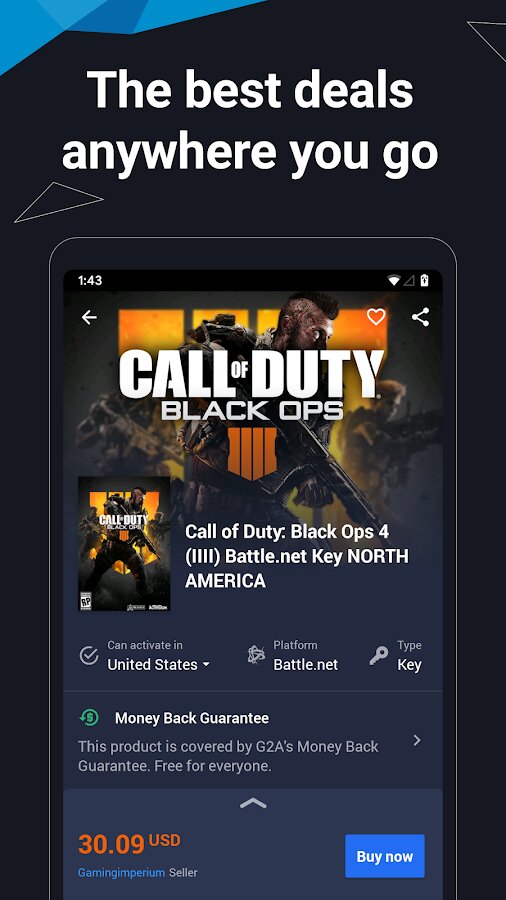 G2A – games, gift cards and more 3.6.1