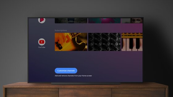 Главный экран Android TV 7.0.20. Скриншот 4