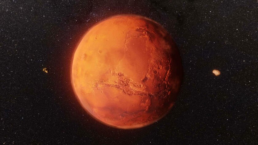 Учёные считают, что жизнь на Марсе вымерла из-за слишком резкой смены климата