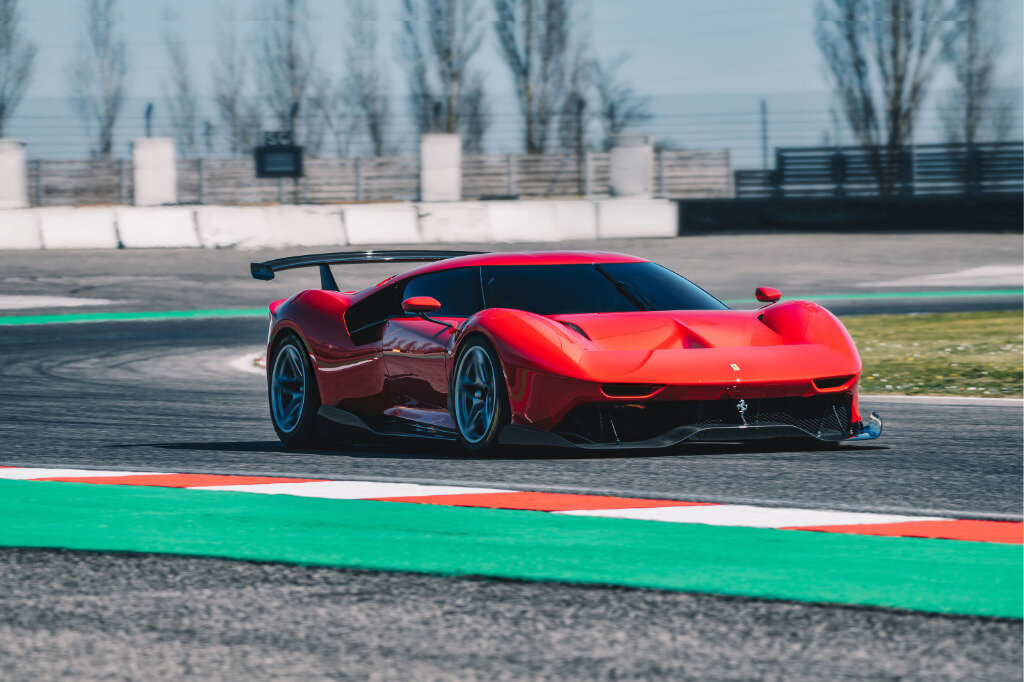 Ferrari Enzo Red сзади