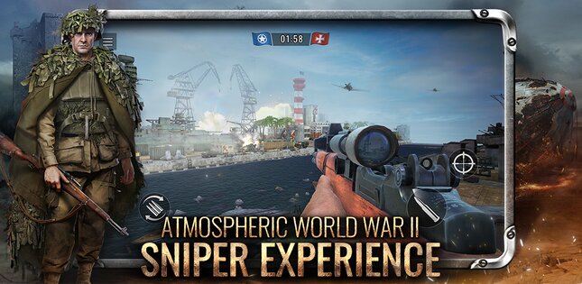 Sniper Online: World War II 0.3.1. Скриншот 11
