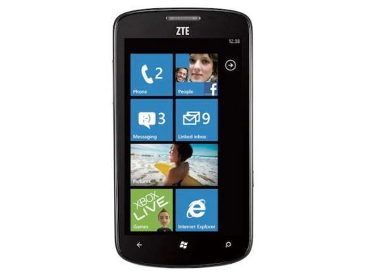ZTE готовит собственные умные часы и аппараты с Windows Phone 8