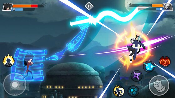 Stickman Shinobi Fighting 6.7. Скриншот 2