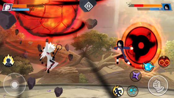 Stickman Shinobi Fighting 5.8. Скриншот 3