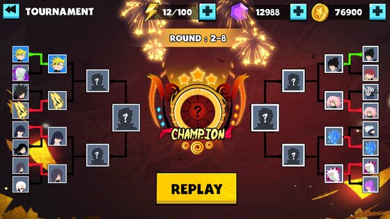 Stickman Shinobi Fighting 6.7. Скриншот 5