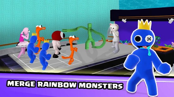 Merge Monster Rainbow Friends 1.25. Скриншот 3