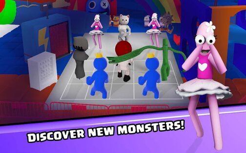 Merge Monster Rainbow Friends 1.28. Скриншот 10