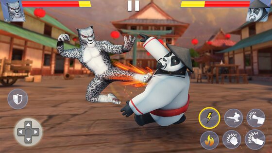 Kung Fu Animal: Fighting Games 1.7.3. Скриншот 2