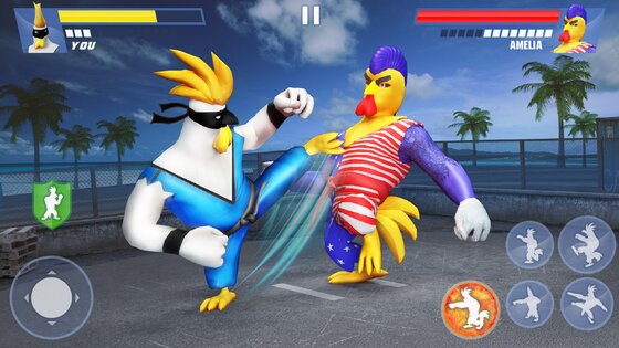 Kung Fu Animal: Fighting Games 1.8.4. Скриншот 4