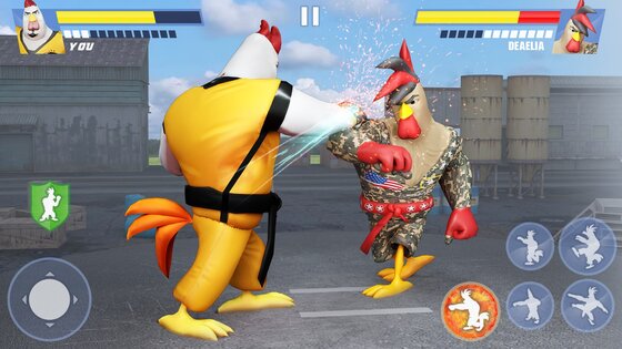 Kung Fu Animal: Fighting Games 1.7.3. Скриншот 5