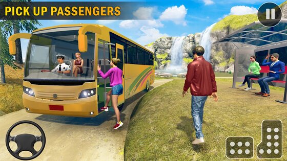 Coach Bus Simulator Bus Game 9.1. Скриншот 7