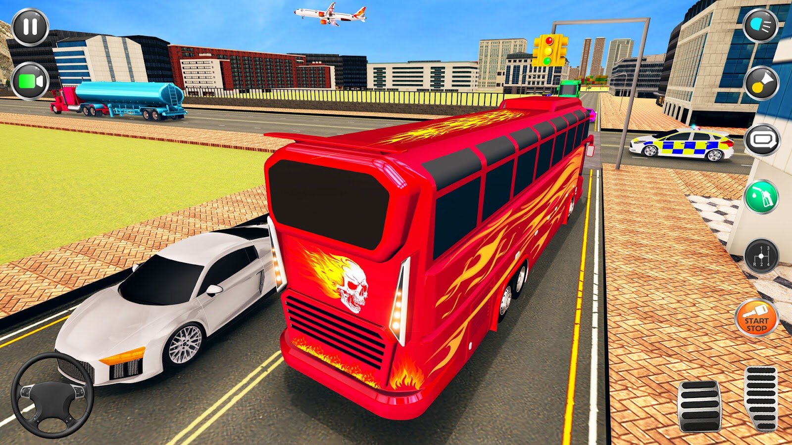 Скачать Coach Bus Simulator Bus Game 90 для Android