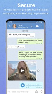 Zangi Messenger 6.1.7. Скриншот 1