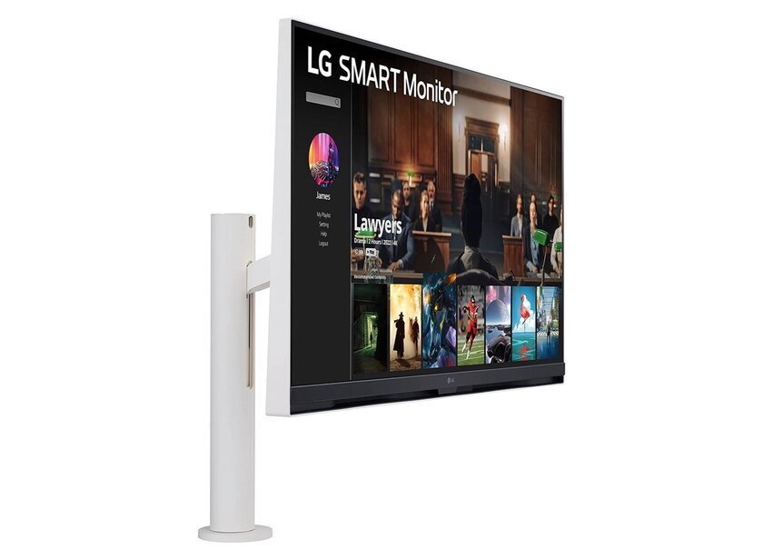 LG представила монитор с функцией умного телевизора, webOS и AirPlay