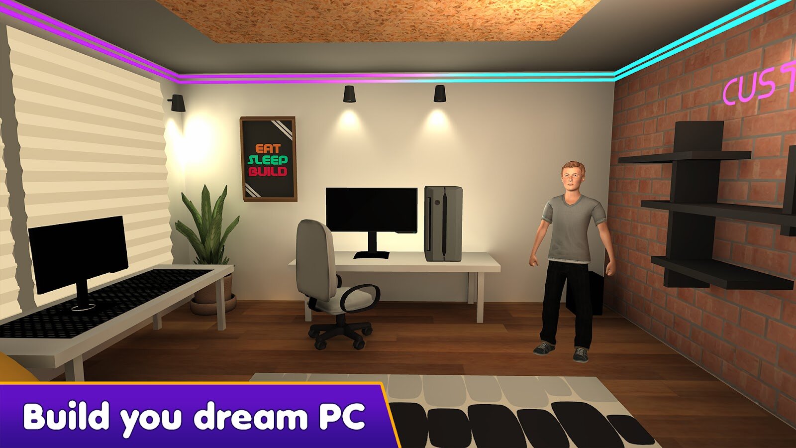 Скачать PC Building Simulator 3D 2.7 для Android