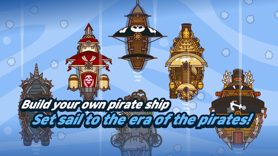 Idle Pirate Ship 1.45. Скриншот 1