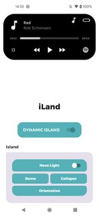 iLand – Dynamic Island iOS 16 1.00.17. Скриншот 3