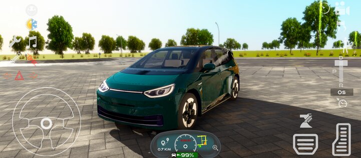 Electric Car Simulator 2.2.5. Скриншот 1