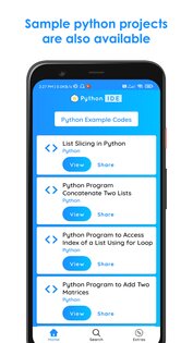 Python IDE Mobile 1.5.9. Скриншот 7
