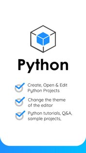 Python IDE Mobile 1.5.5. Скриншот 9