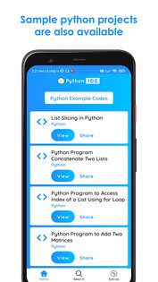Python IDE Mobile 1.5.5. Скриншот 23