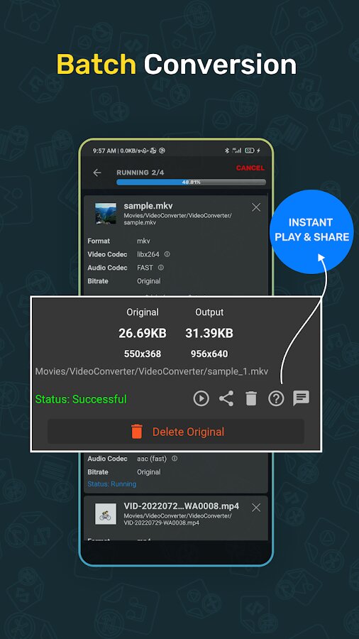 Скачать Video Converter Compressor 1.6.4 для Android