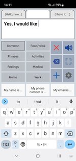 Speech Assistant AAC 6.4.5. Скриншот 4