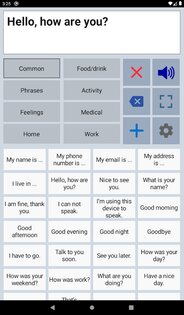 Speech Assistant AAC 6.5.1.1. Скриншот 9