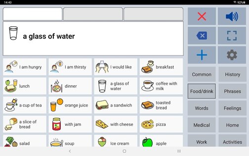 Speech Assistant AAC 6.5.1.1. Скриншот 12