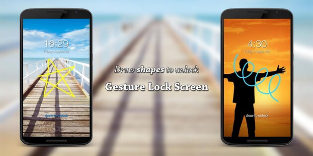 Gesture Lock Screen 4.54. Скриншот 2
