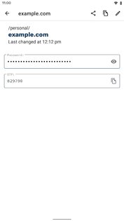 Password Store 1.13.5. Скриншот 4