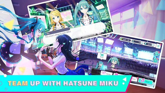 HATSUNE MIKU: COLORFUL STAGE 3.5.0. Скриншот 7