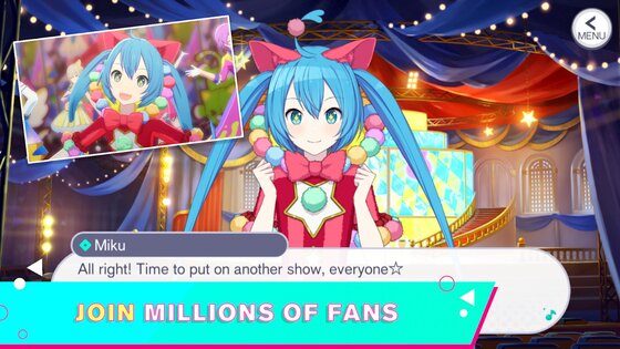 HATSUNE MIKU: COLORFUL STAGE 3.5.0. Скриншот 16