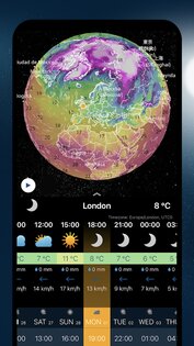 Ventusky – прогноз погоды 34.0. Скриншот 1