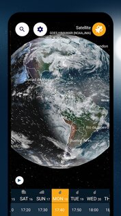 Ventusky – прогноз погоды 30.1. Скриншот 2