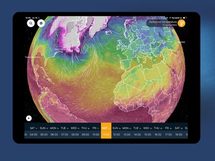 Ventusky – прогноз погоды 40.2. Скриншот 9