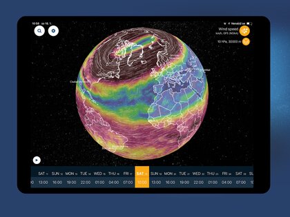 Ventusky – прогноз погоды 30.1. Скриншот 10