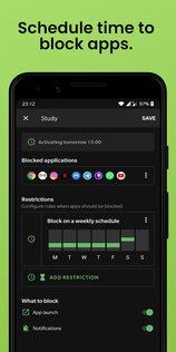Block Apps and Sites 8.0.2. Скриншот 3