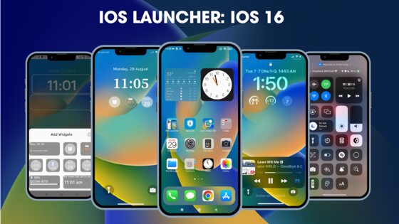 iOS 17 Launcher 5.1.2. Скриншот 2